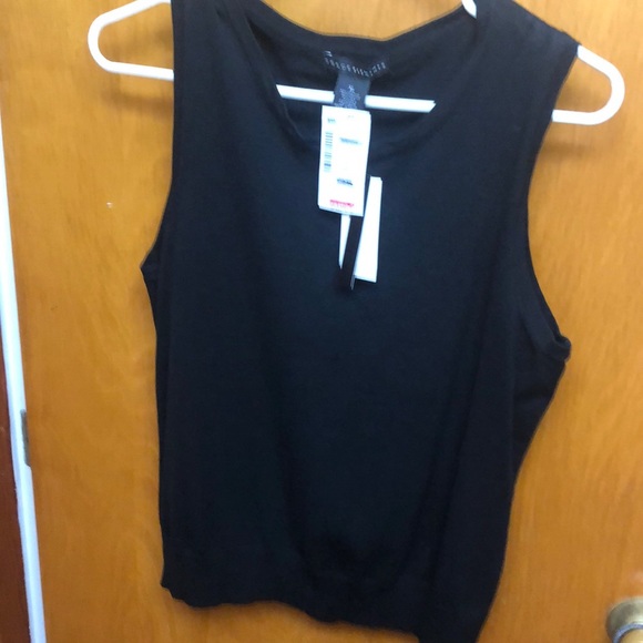 XL Grace Elements knit black top new with tags from Filene’s Basement - Picture 2 of 4